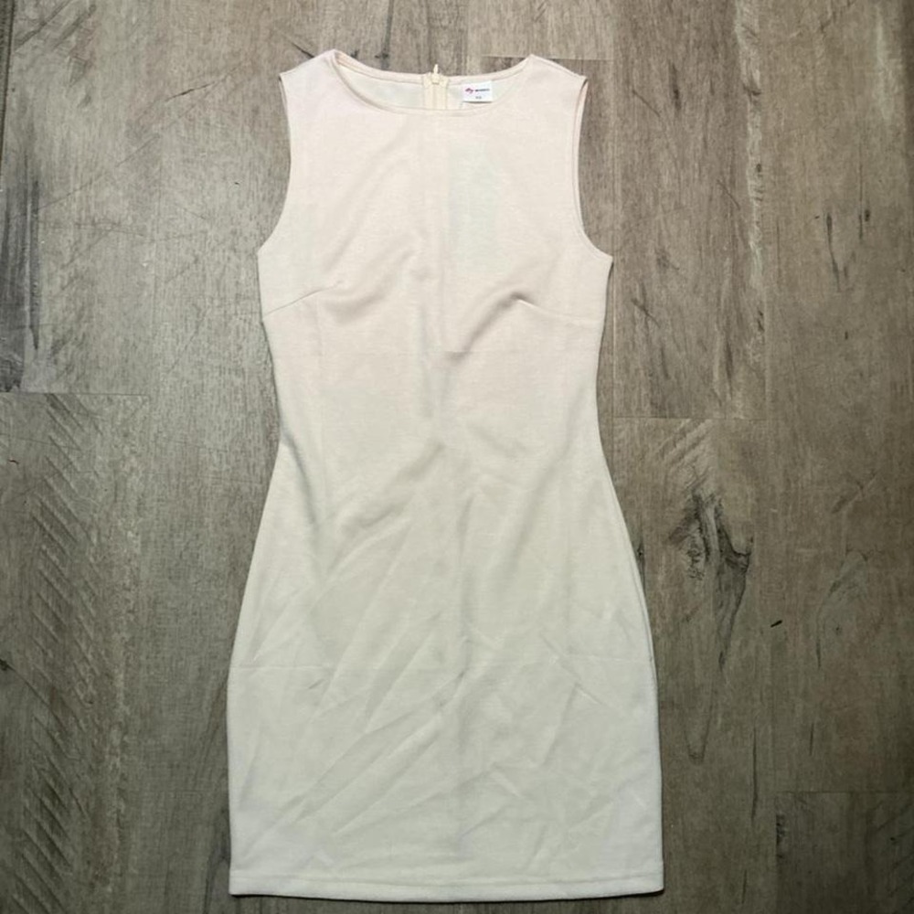 Wiholl cream bodycon dress Size XS
